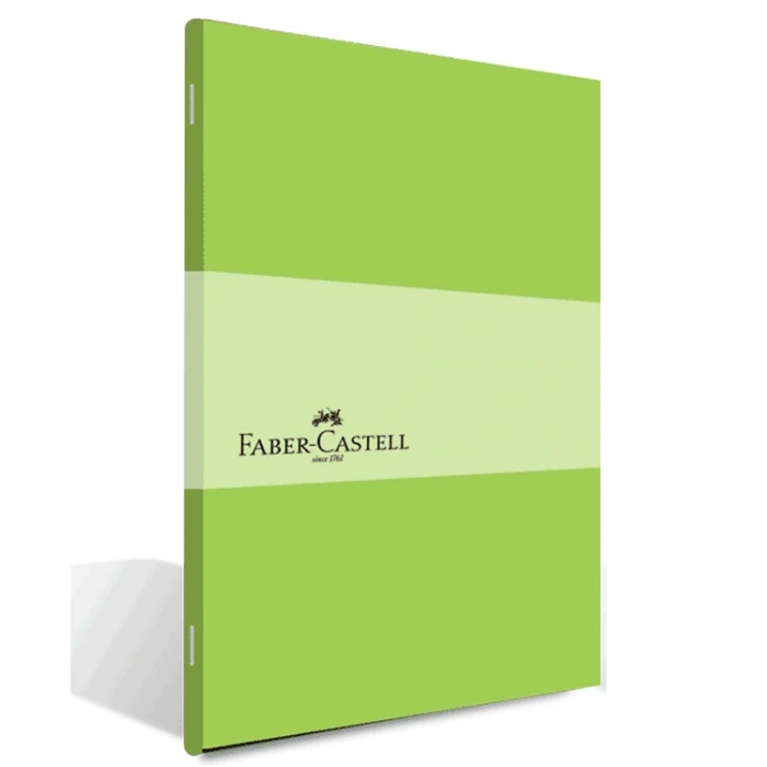 FABER CASTELL PASTEL PP KAPAK DİKİŞLİ A5 60 YP. KARELİ DEFTER