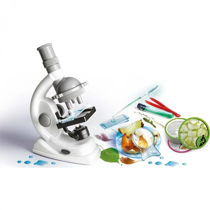 CLEMENTONI 64551 DENEY SETİ OPTİK MİKROSKOP (9YAŞ+)