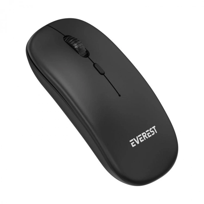 EVEREST SM-BT12 2.4GHZ + BT  KABLOSUZ MOUSE SİYAH