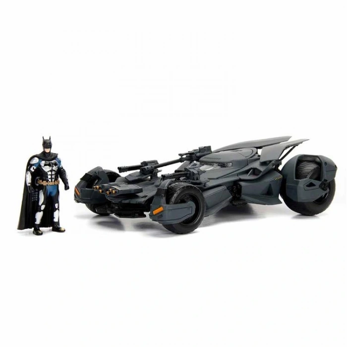 SİMBA JADA 3215000 BATMAN JUSTICE LEAGUE BATMOBILE 1:24  DIE CAST FİGÜR METAL ARABA 8+