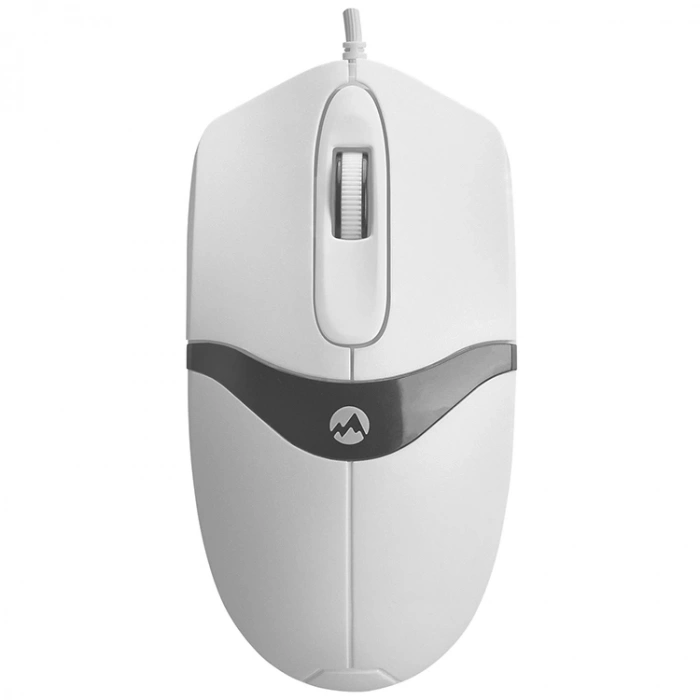 EVEREST SM-220 USB 1200 DPİ KABLOLU OPTİK MOUSE BEYAZ/GRİ