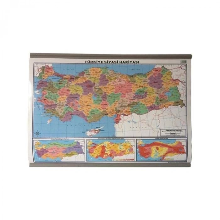 ODAK 35X50 TÜRKİYE SİYASİ - FİZİKİ HARİTASI