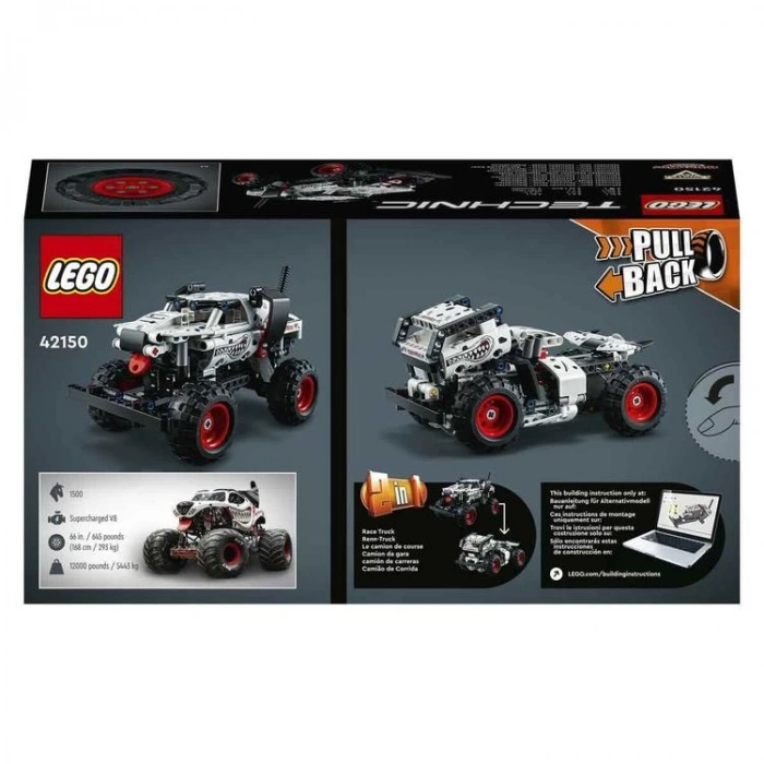 LEGO TECHNIC 42150 MONSTER JAM MUTT DALMAÇYALI 244 PARÇA+