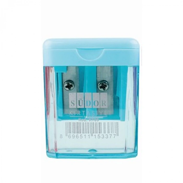 SÜDOR KT05 KALEM TRAŞ KAPAKLI ÇÖP KOVASI ÇİFTLİ