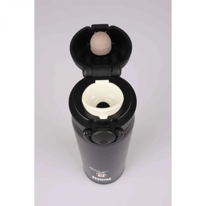 TMN 555274 BEŞİKTAŞ ÇELİK MATARA (TERMOS) KİLİTLİ 500ML