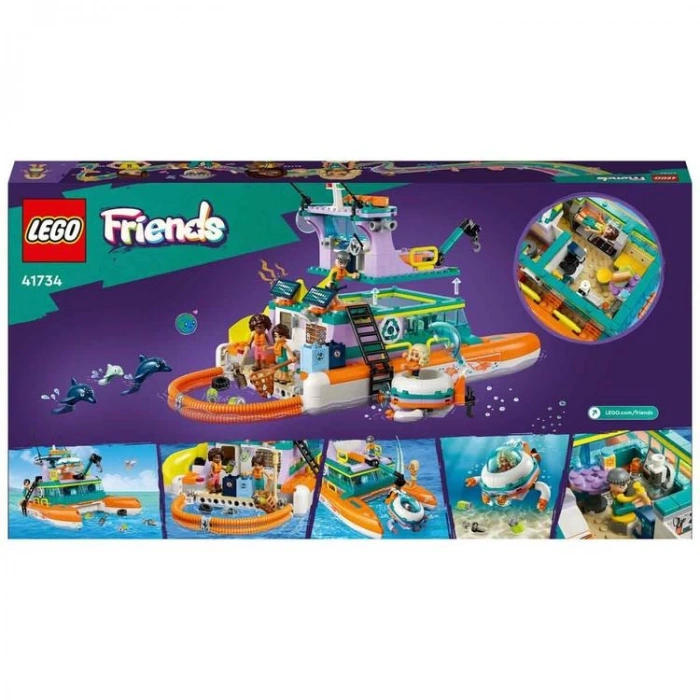 LEGO FRIENDS 41734 DENİZ KURTARMA TEKNESİ 717 PARÇA