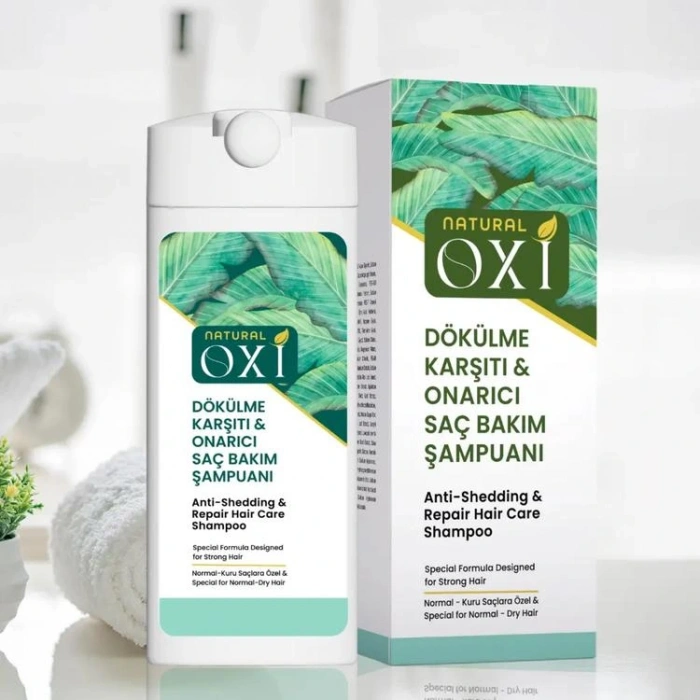 OXİ NATURAL DÖKÜLME KARŞITI NORMAL SAÇ ŞAMPUANI 300ML.