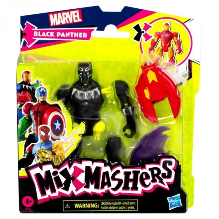 HASBRO 43511 MARVEL AVENGERS BLACK PANTHER MİXMASHERS FİGÜR 4+