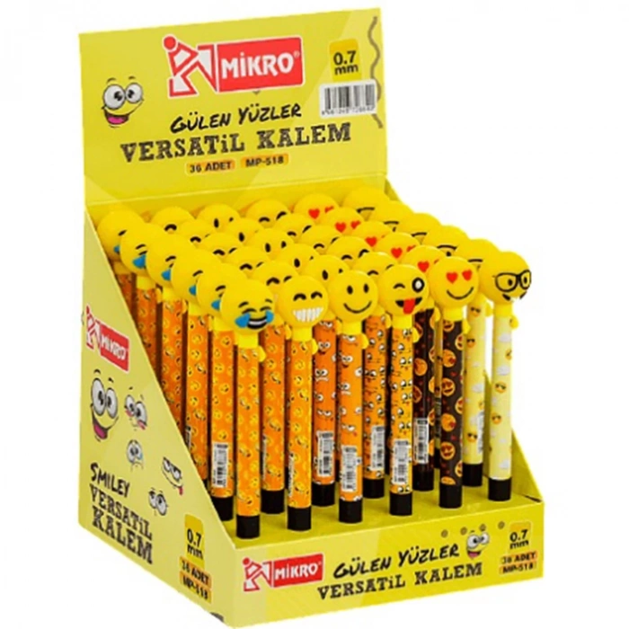 MİKRO MP 518 0.7mm VERSATİL KALEM GÜLEN YÜZLER