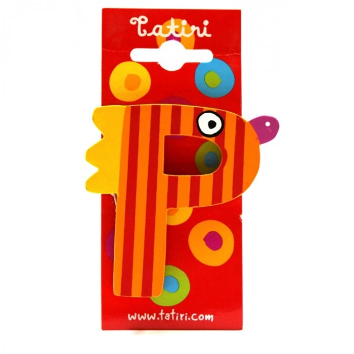 TATİRİ AHŞAP DEKORATİF HARF (P)