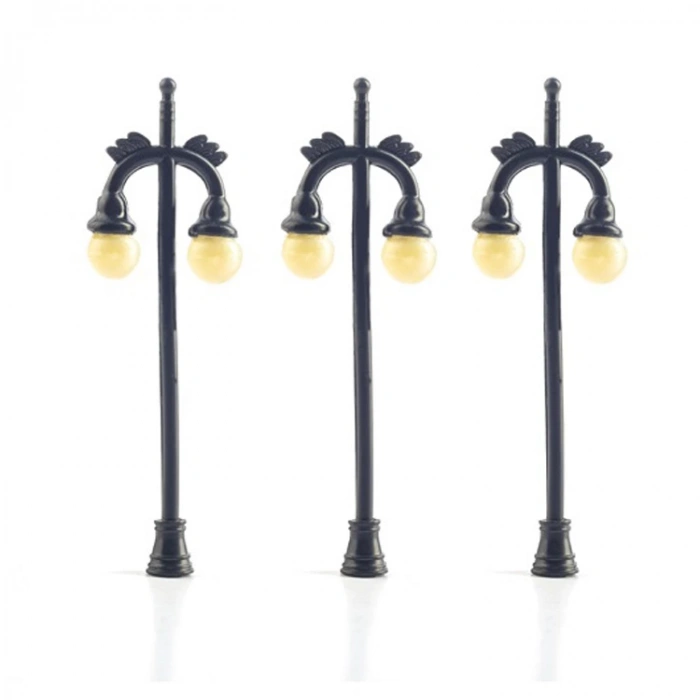 JORDANIA MAKET JE04P-T12 BAHÇE/SOKAK LAMBASI ÇİFTLİ 1/100 6V