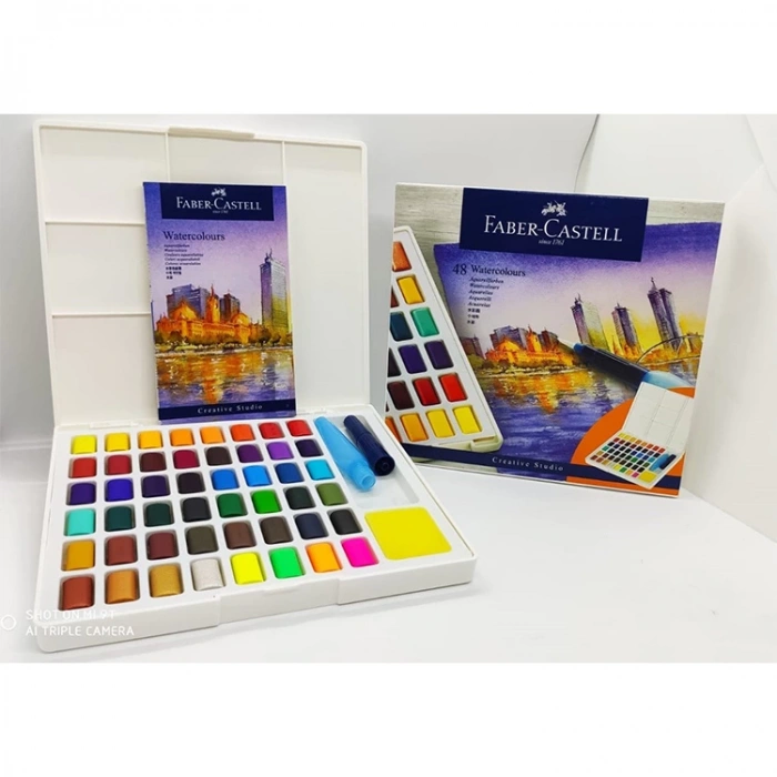 FABER CASTELL 169748 CREATİVE STUDIO TABLET SULUBOYA 48Lİ