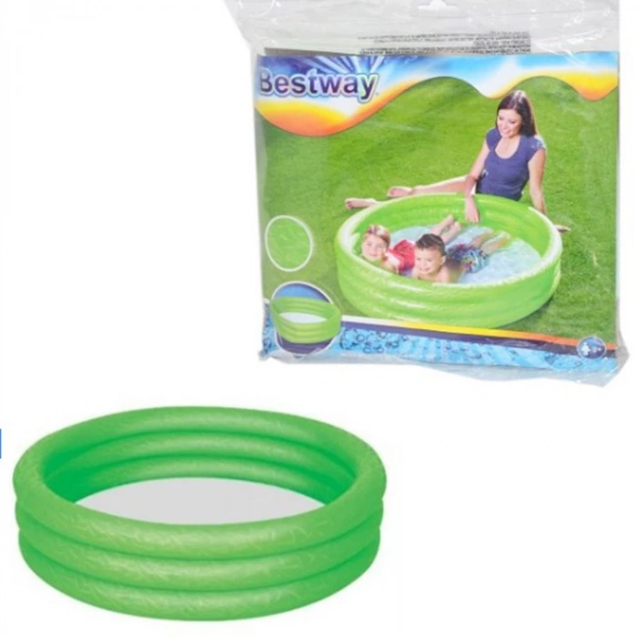 BESTWAY BW51025 ŞİŞME 3 HALKALI YUVARLAK ÇOCUK HAVUZU 122x25cm POŞETLİ