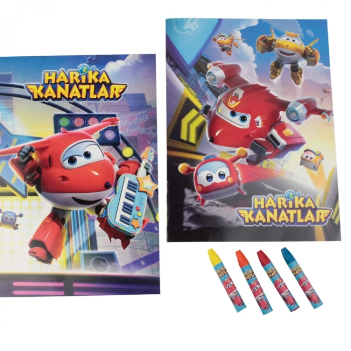 CEM HARİKA KANATLAR SW-386 BOYAMA SETİ