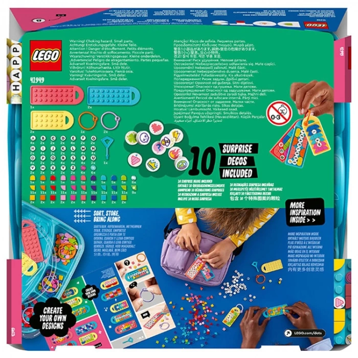 LEGO DOTS 6379008  41949 ÇANTA SÜSLERİ MEGA PAKET