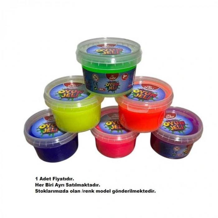 BU-BU OYUN JELİ ORTA BOY 160 GR. BUBU- SLM002 - TEKLİ