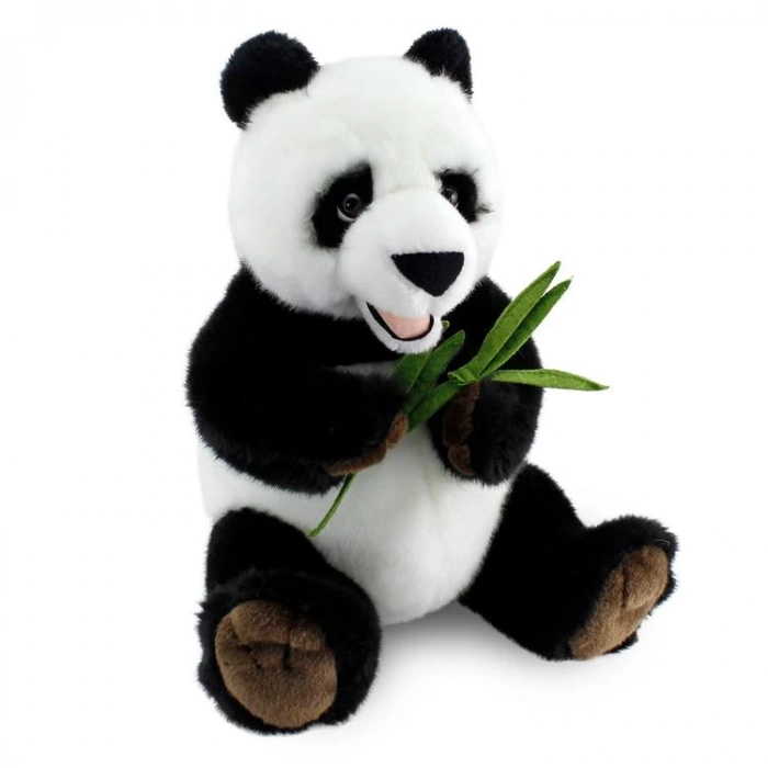 NECOTOYS ANIMALS OF THE WORLD 20854 OTURAN BAMBULU PELUŞ PANDA 30 CM