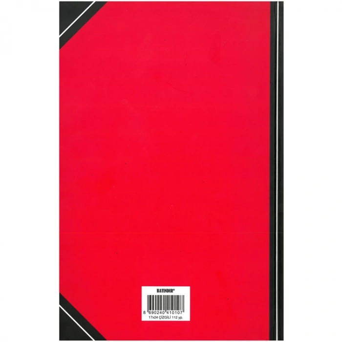 BAYINDIR 17X24 A-Z FİHRİST ÇİZGİLİ 112YP.