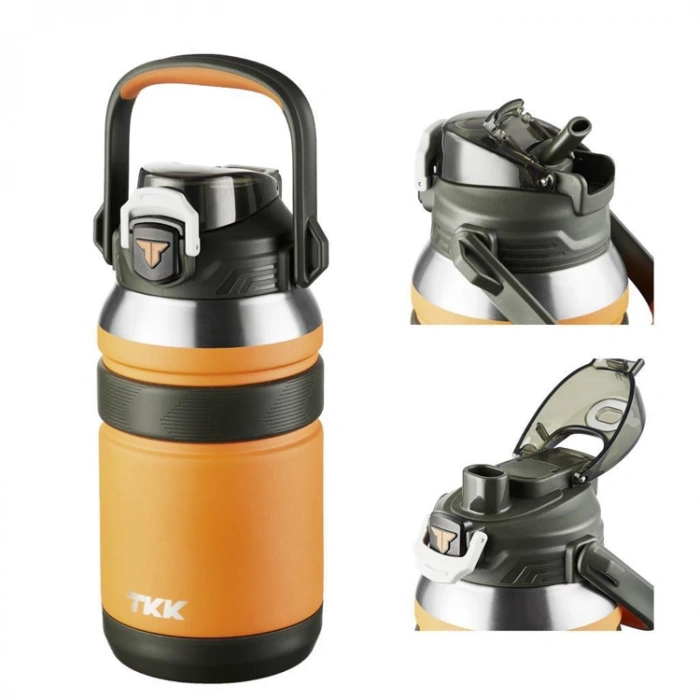 VAGONLİFE TKK ÇELİK TERMOS T2031 1500ML ORANGE