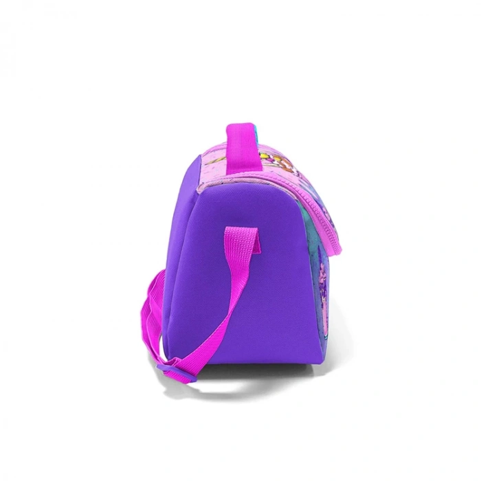 CORAL HIGH 11749 KIDS PEMBE MOR MILKSHAKE DONDURMA DESENLİ THERMO BESLENME ÇANTASI
