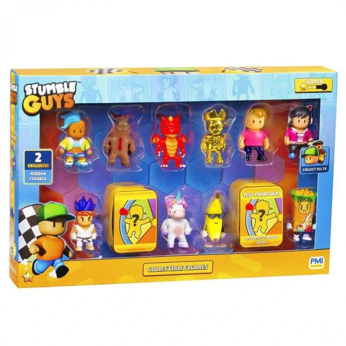 NECO SG2080 STUMBLE GUYS DELUXE 12Lİ FİGÜR SETİ