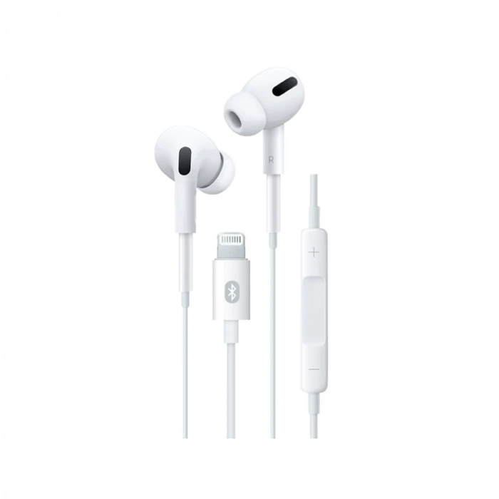 HYTECH HY-XBK52  LIGHTNING MOBİL TELEFON UYUMLU KULAK İÇİ MİKROFONLU KULAKLIK BEYAZ