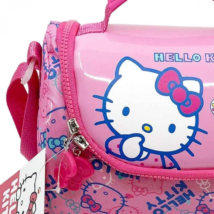 TMN 591634 HELLO KITTY OMUZ ASKILI TEK GÖZLÜ BESLENME ÇANTASI 2722 PEMBE