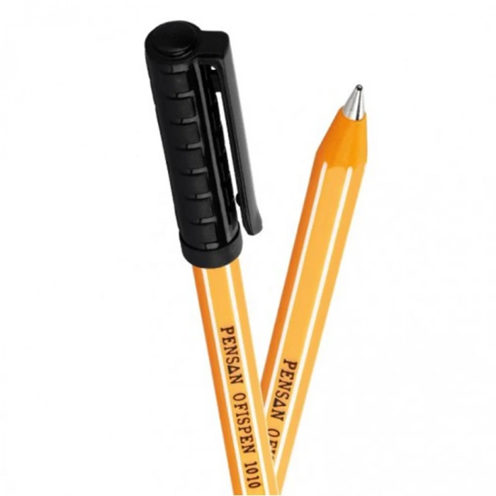 PENSAN OFFICE PEN 1010 SİYAH TÜKENMEZ KALEM