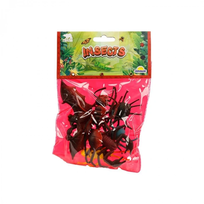 SUNMAN SUN-RST-CRZ-FİGÜR BÖCEK/YILAN KÇK.POŞET 6A.