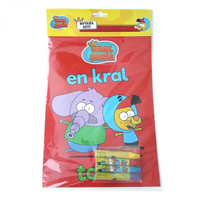 CEM KRAL ŞAKİR KS-386 BOYAMA SETİ