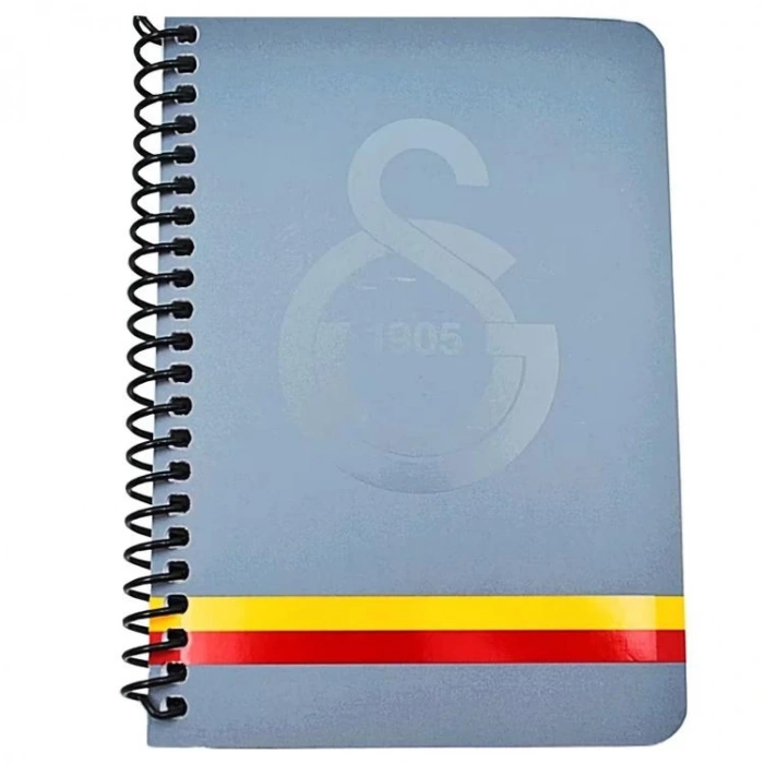 TMN 591710 GALATASARAY  SPİRALLİ BLOKNOT DEFTER KARTON KAPAK A6 72YP. ÇİZGİLİ - TEKLİ