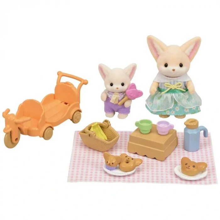 ADORE ESF5698 SYLVANIAN FAMILIES ÇÖL TİLKİSİ VE BEBEK OYUN SETİ