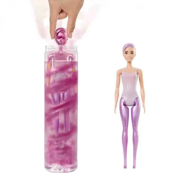 BARBIE GWC55 COLOR REVEAL RENK DEĞİŞTİREN SÜRPRİZ IŞILTILI BEBEKLER- (SERİ 1 )