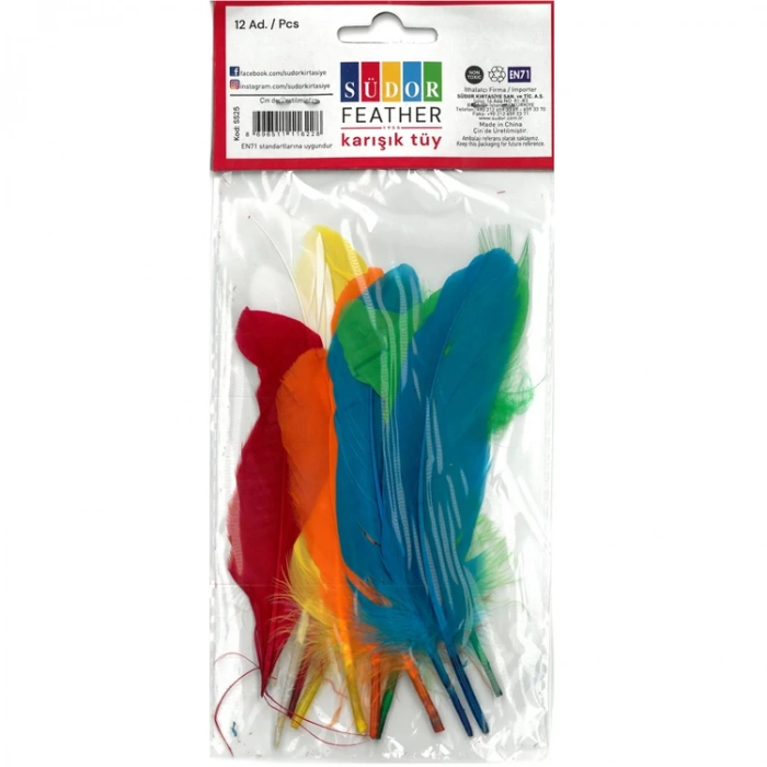 SÜDOR SS25 KARIŞIK TÜY 12Lİ