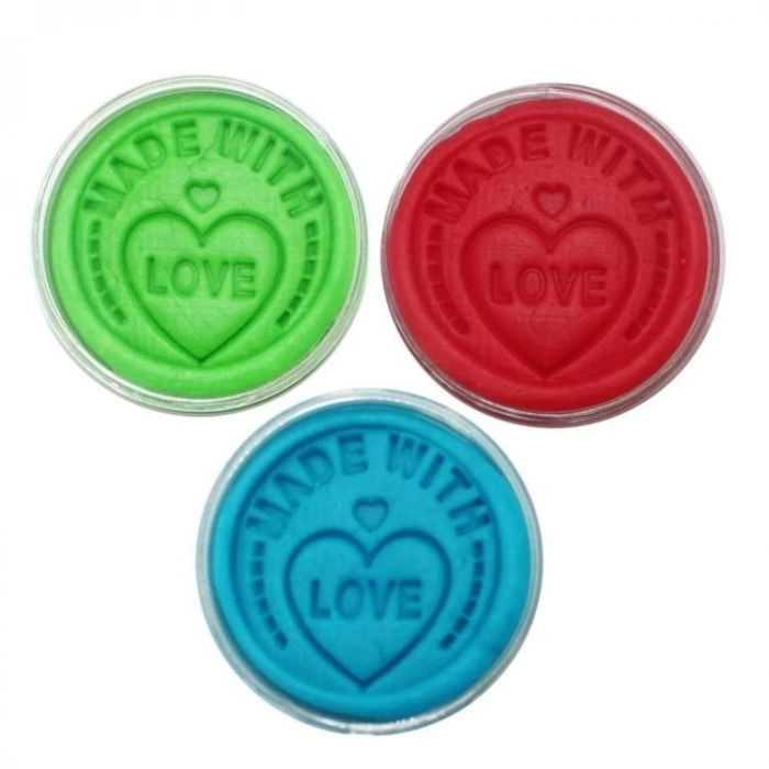 CHILDGEN PLAY DOUGH - OYUN HAMURU SETİ 3lü x 125gr. ( KIRMIZI-MAVİ-YEŞİL)