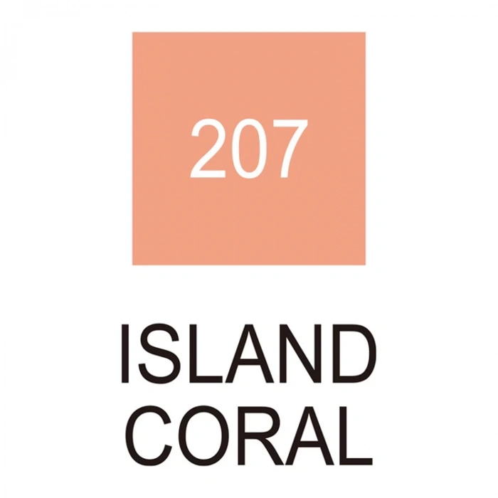 ZIG CLEAN COLOR ÇİFT UÇLU DOT KALEM TC-6100 207 ISLAND CORAL