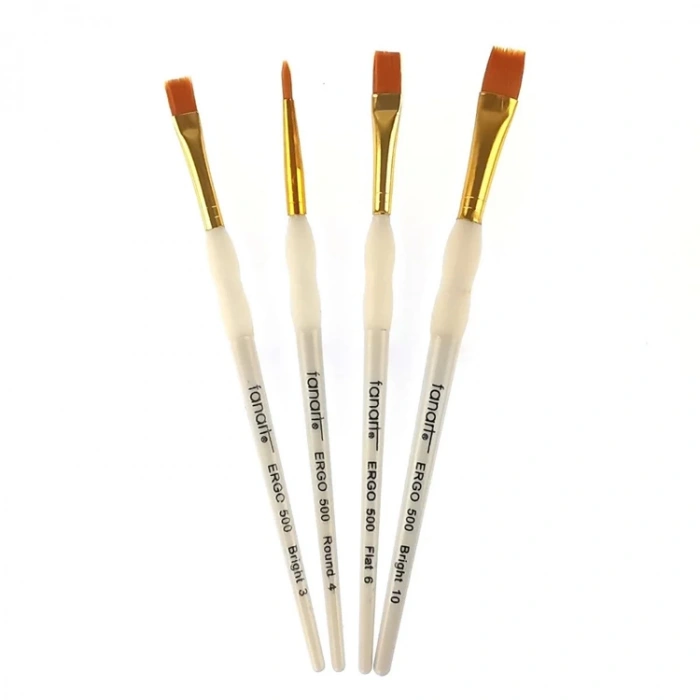 FANART ACADEMY ERGO 500 SERİ FIRÇA SETİ-4  4LÜ 7500E.S4