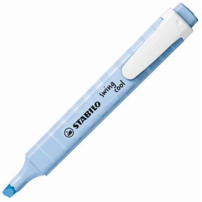 STABILO SWING COOL PASTEL FOSFORLU KALEM MAVİ  275/111-8