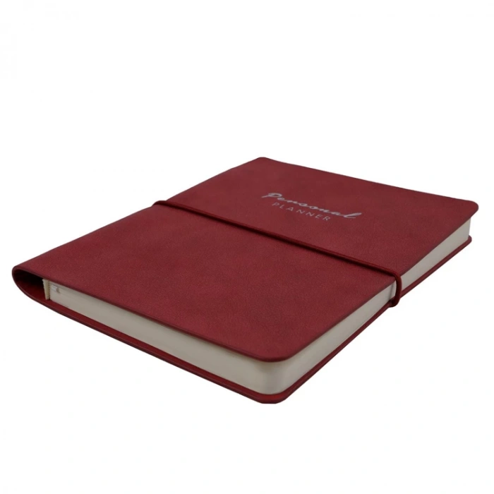 VICTORIAS JOURNALS 1815 KUKA SOFT KAPAK NOTEBOOK 10.5x14.8cm A6 80gr. 96YP. ÇİZGİLİ PLANNER DEFTER KIRMIZI