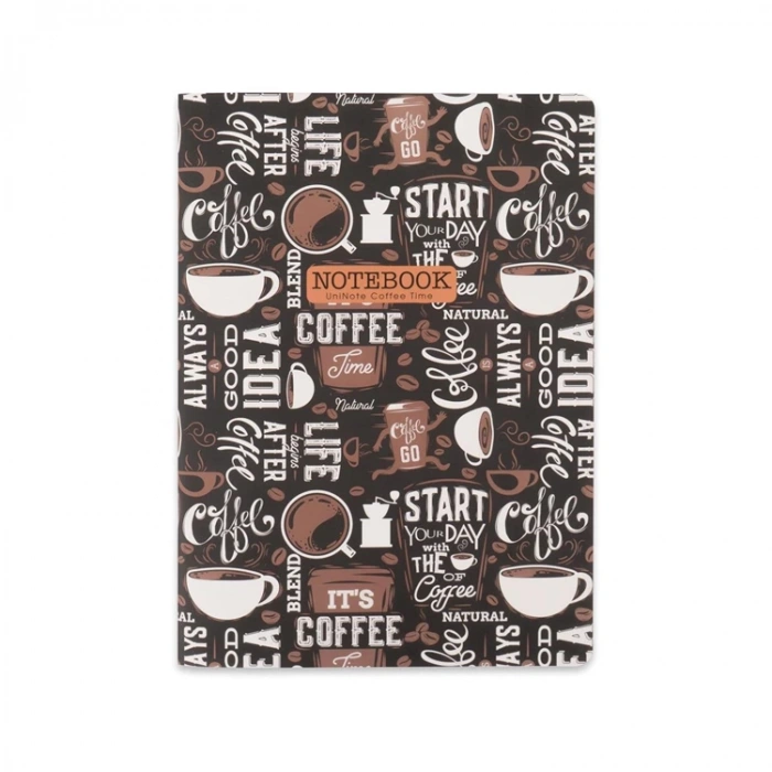 KESKİN 18.5x26 NOKTALI TEL DİK.UNINOTE COFFEE TIME DEFTER 58yp.