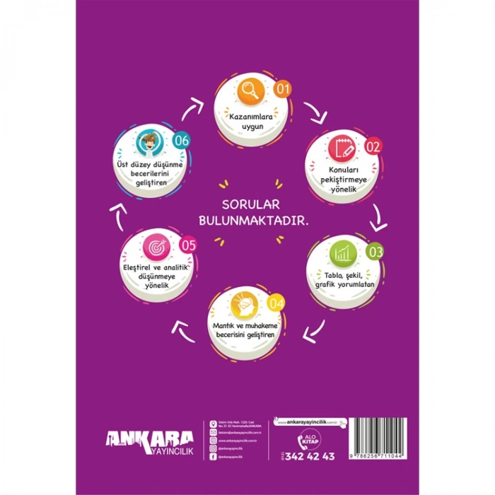 ANKARA 8. SINIF GÜÇLENDİREN 20Lİ FEN BİLİMLERİ KONU TARAMA DENEMESİ