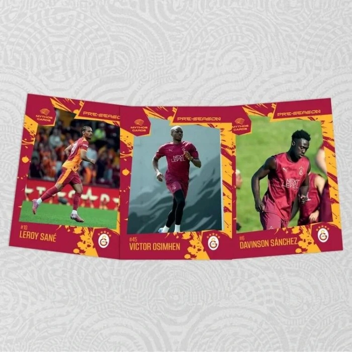 MYTHOS GALATASARAY 2025-2026 PRE-SEASON FUTBOLCU KARTLARI