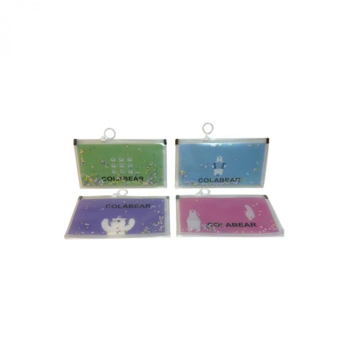 SÜDOR SB36 PULLU/SİMLİ DESENLİ FERMUARLI A6 DOSYA  - TEKLİ