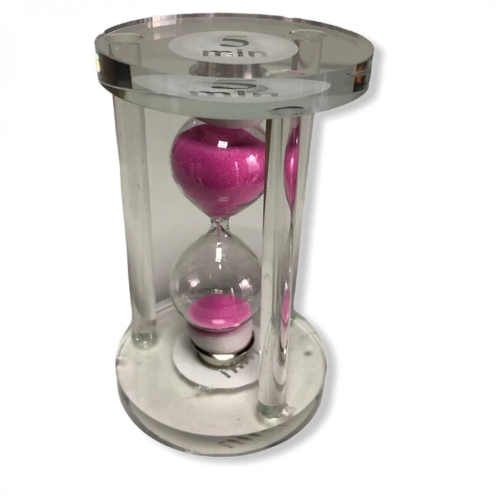 KEMBS HEDİYELİK 6x10cm AKRİLİK KUM SAATİ 5 DK. HD-KST-11227