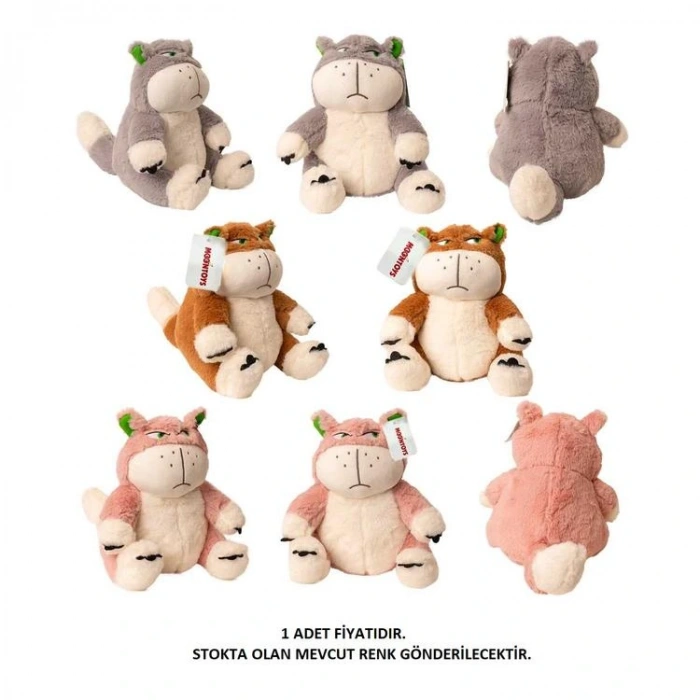 MOONTOYS PELUŞ ASABİ KEDİ 50CM.
