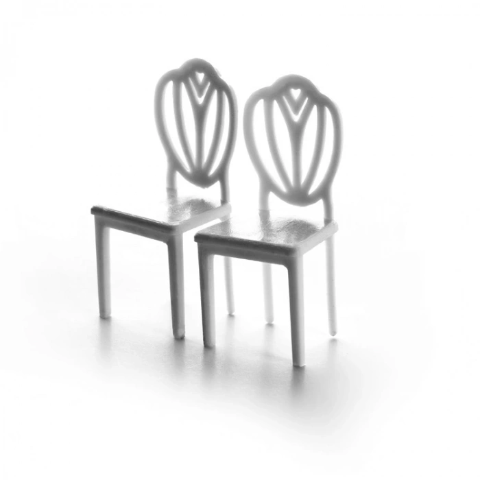 JORDANIA MAKET JE07-E3025-02 SANDALYE BEYAZ 1/025