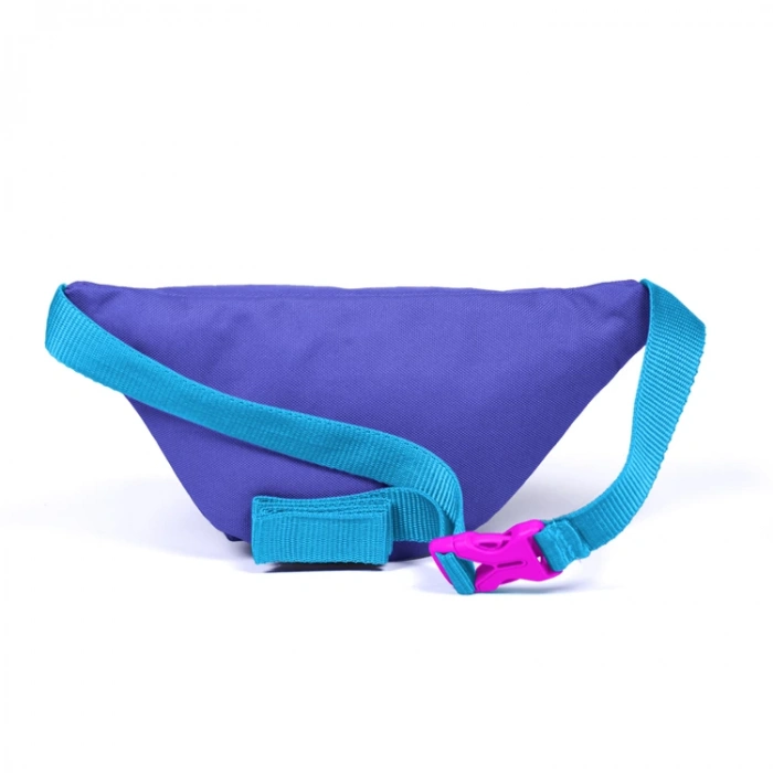 CORAL HIGH 22405 TEK BÖLMELİ FLAMİNGO DESENLİ BEL ÇANTASI PEMBE-LAVANTA