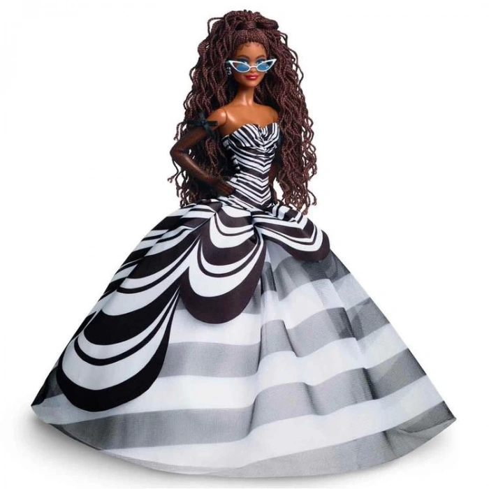 BARBIE HRM59 65. YIL ÖZEL KOLEKSİYON BEBEKLERİ BRUNETTE