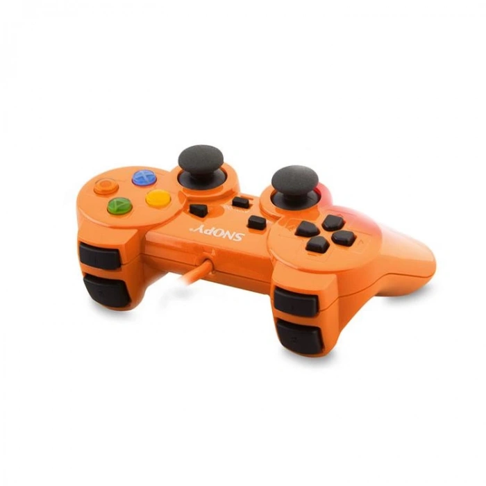 SNOPY RAMPAGE SG-302 USB PC TURUNCU 1.8 M KABLOLU JOYPAD