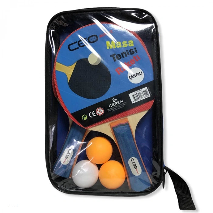 CEO SP0006 SPORT MASA TENİSİ SETİ  2 RAKET+ 3 TOP